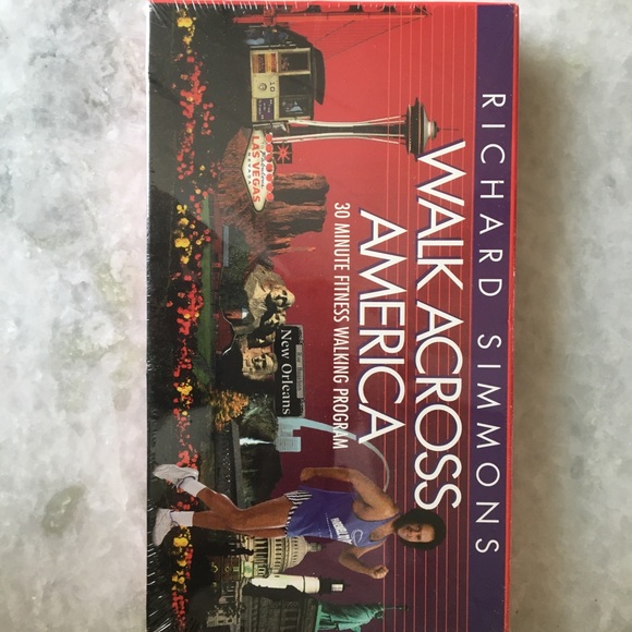 Richard Simmons Walk Across America Fitness Program cassette - Picture 14 of 16